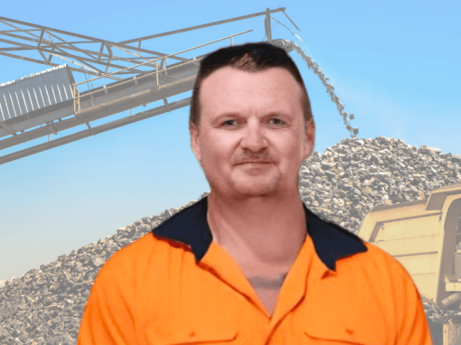 alt="Participant from OCTEC's disability employment services (DES) Cessnock gets back in to the mining workforce"